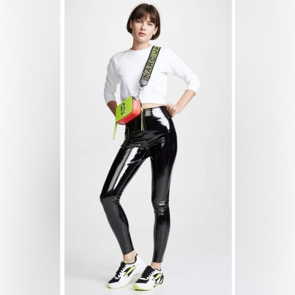 Commando Black High-Shine Patent Leggings